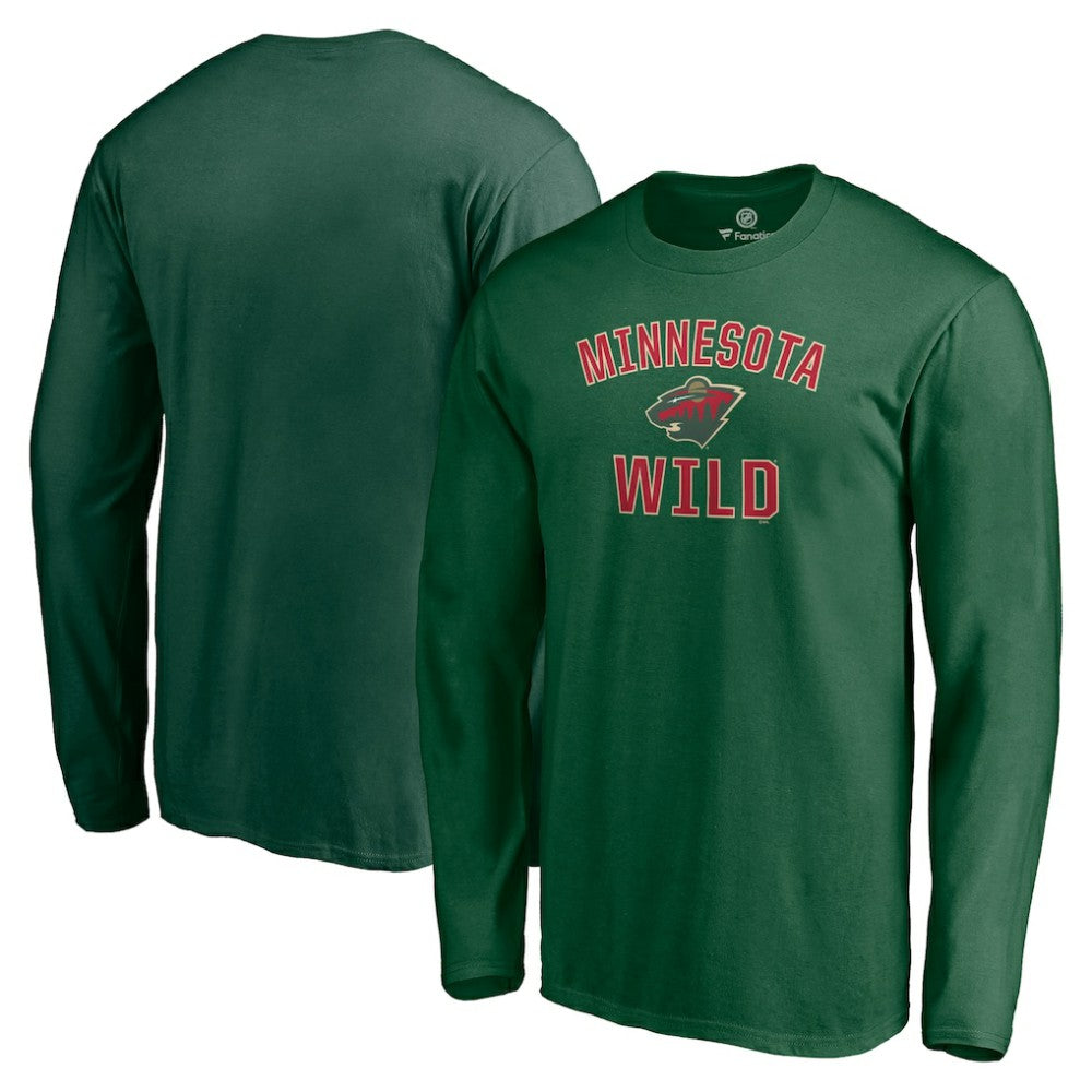 Minnesota Wild Victory Arch Long Sleeve T-Shirt - Green - NHL