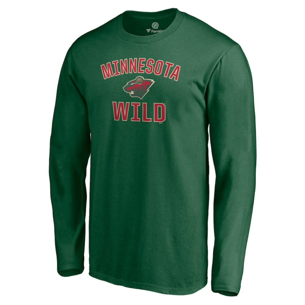 Minnesota Wild Victory Arch Long Sleeve T-Shirt - Green - NHL