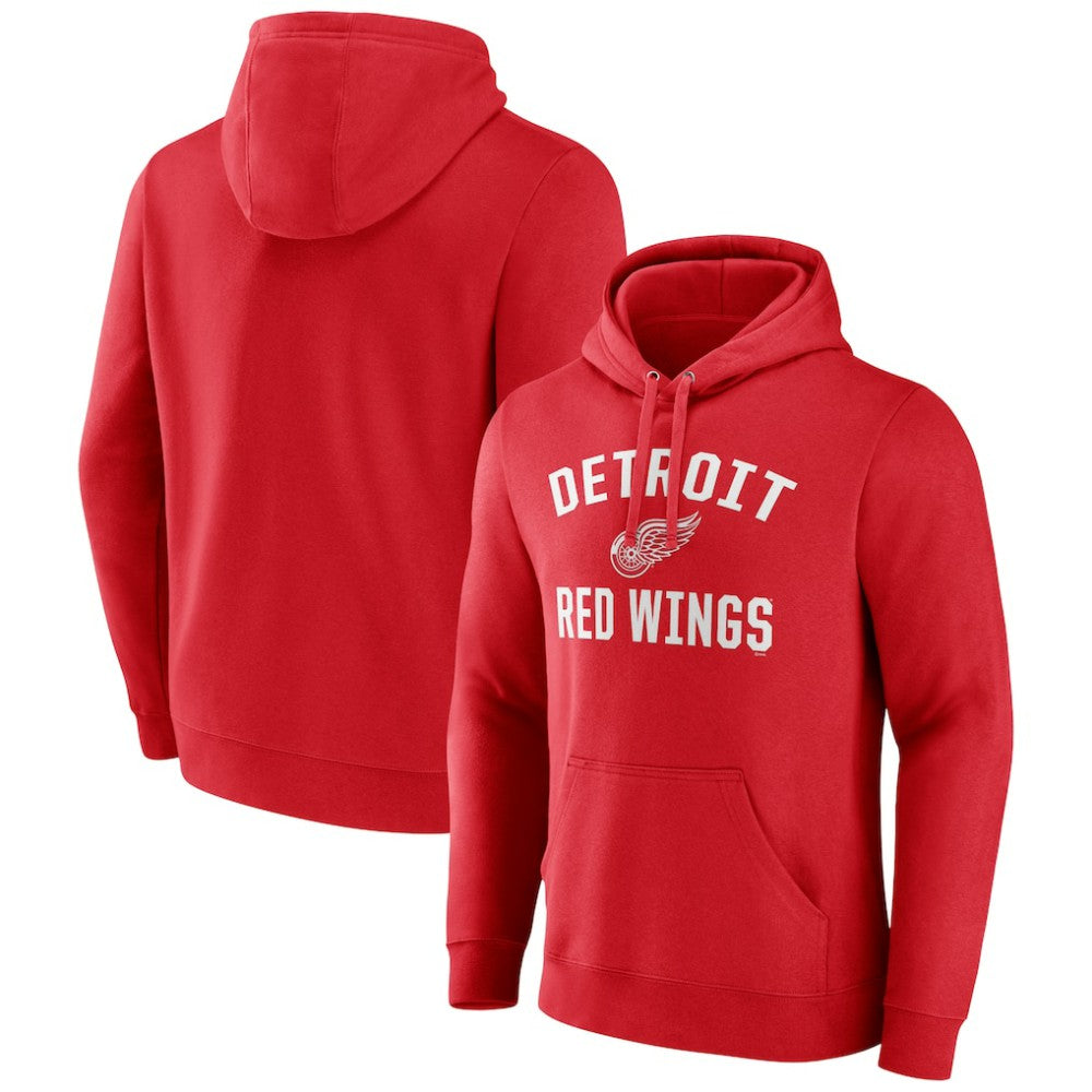 Detroit Red Wings Victory Arch Pullover Hoodie - Red - NHL