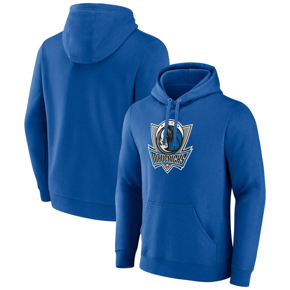 Dallas Mavericks Alternate Logo Pullover Hoodie Royal - NBA