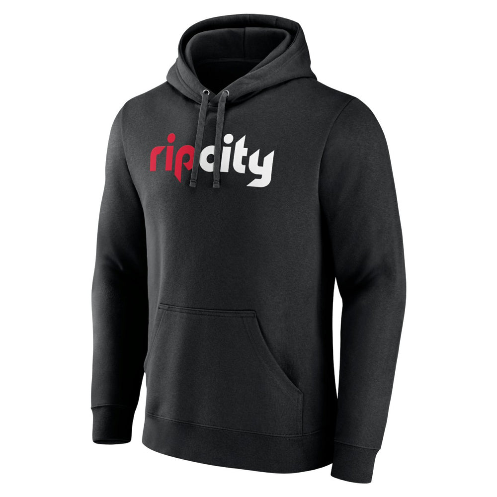 Portland Trail Blazers Alternate Logo Pullover Hoodie Black - NBA