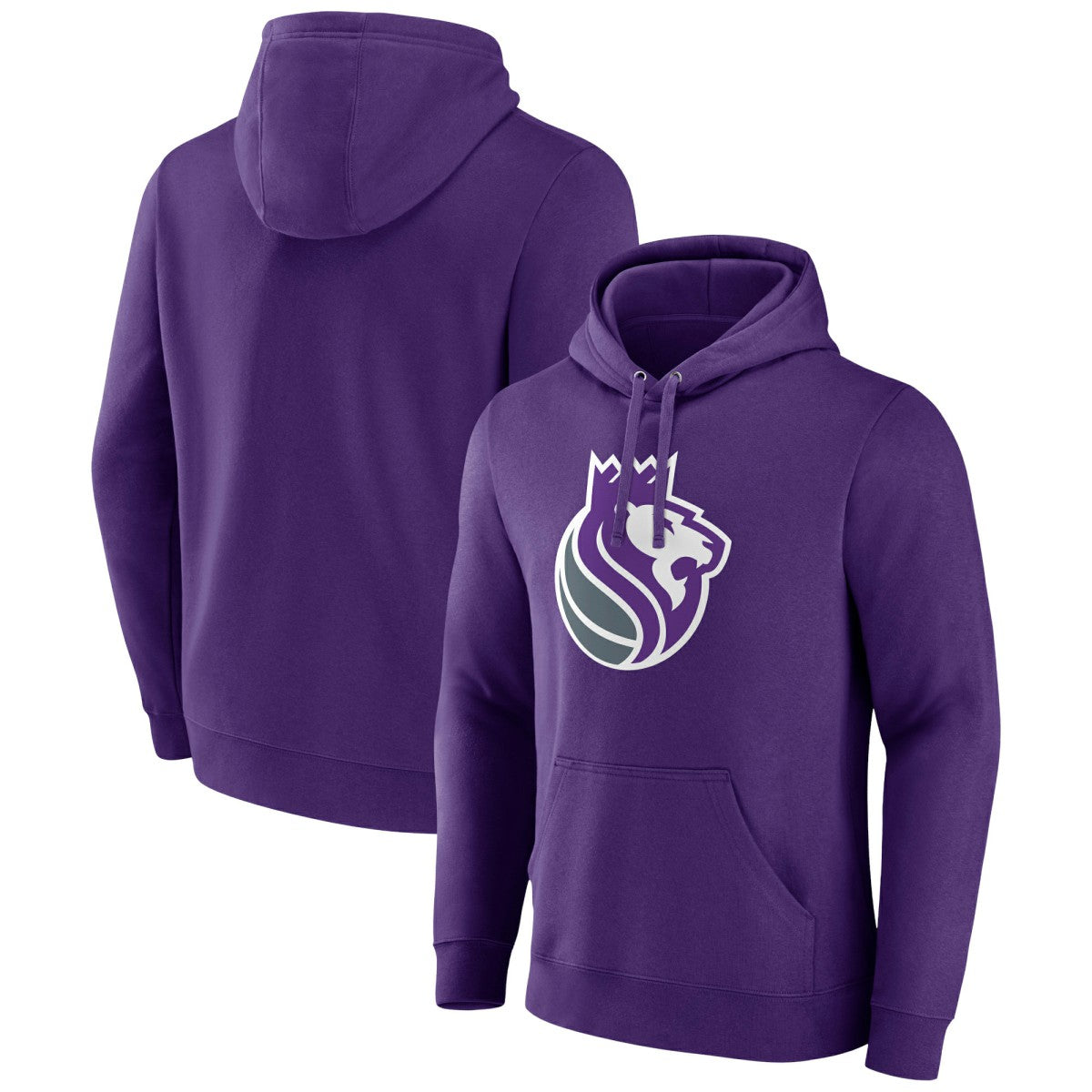 Sacramento Kings Alternate Logo Pullover Hoodie Purple - NBA