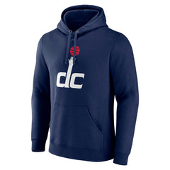 Washington Wizards Alternate Logo Pullover Hoodie Navy - NBA