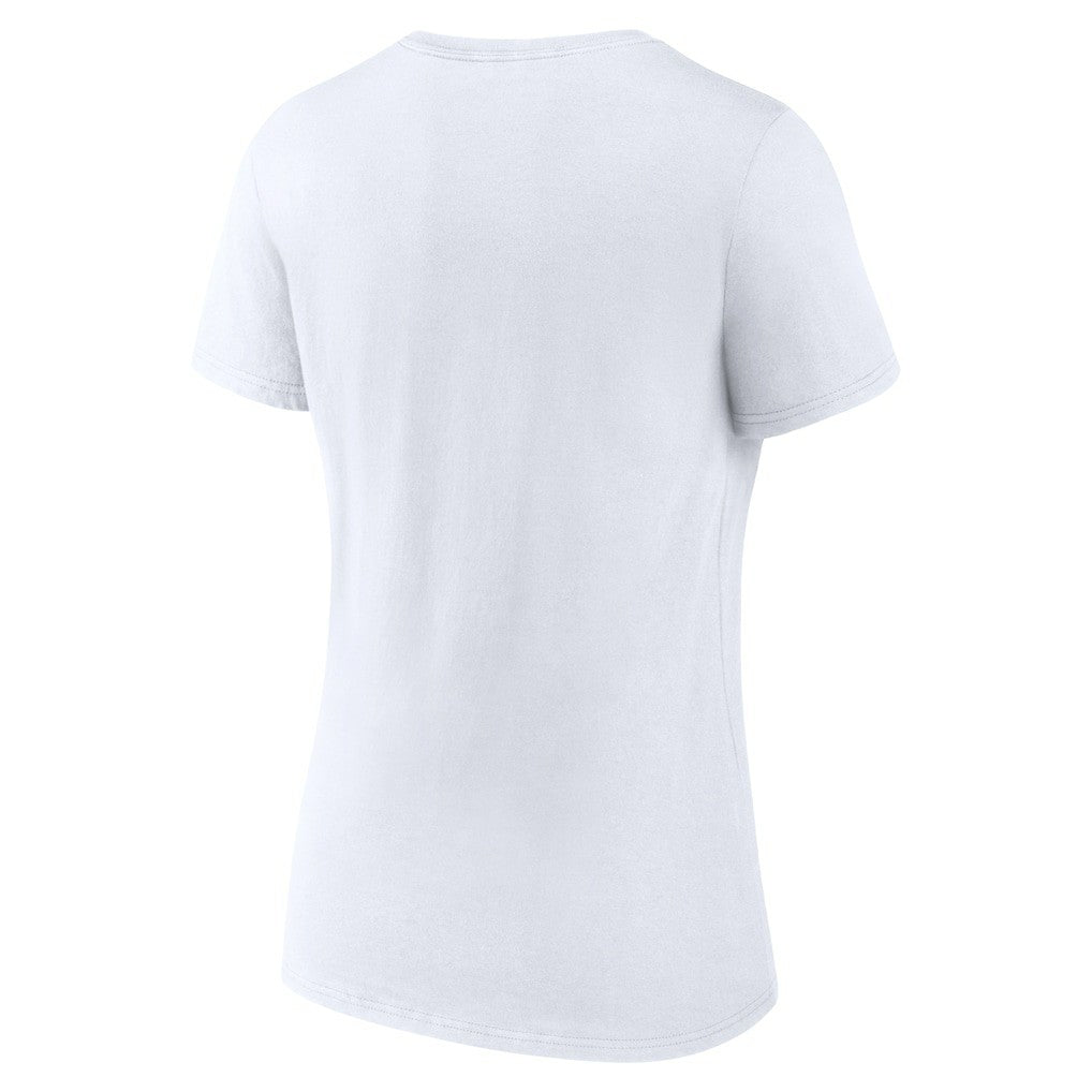 Cleveland Cavaliers Women's Wordmark V-Neck T-Shirt White - NBA