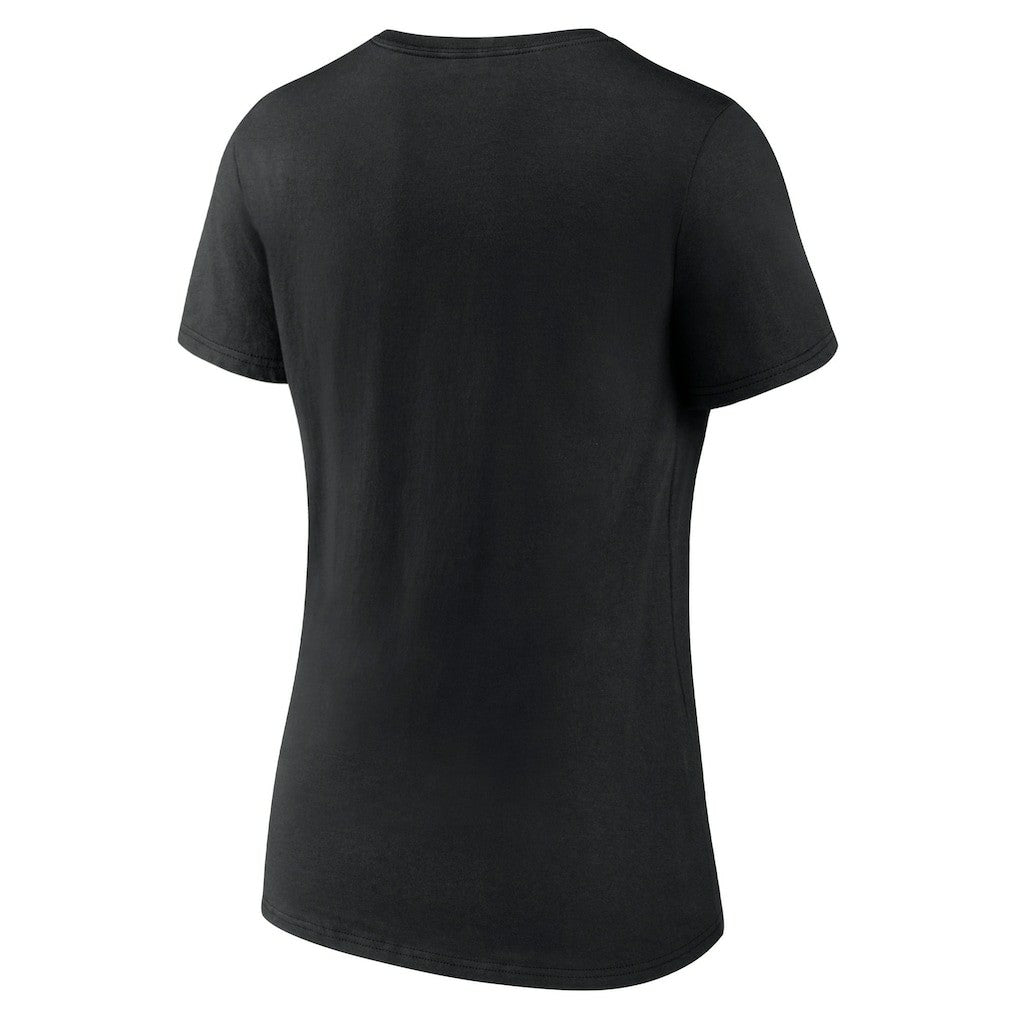 Houston Rockets Women's Alternate Logo V-Neck T-Shirt Black - NBA