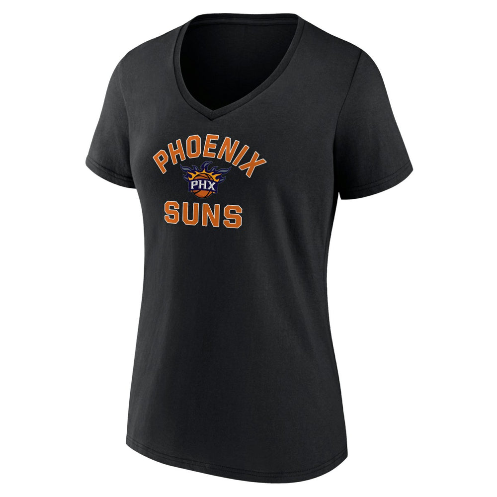 Phoenix Suns Women's Overtime Team V-Neck T-Shirt Black - NBA