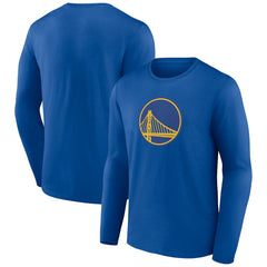 Golden State Warriors Alternate Logo Long Sleeve T-Shirt Royal - NBA