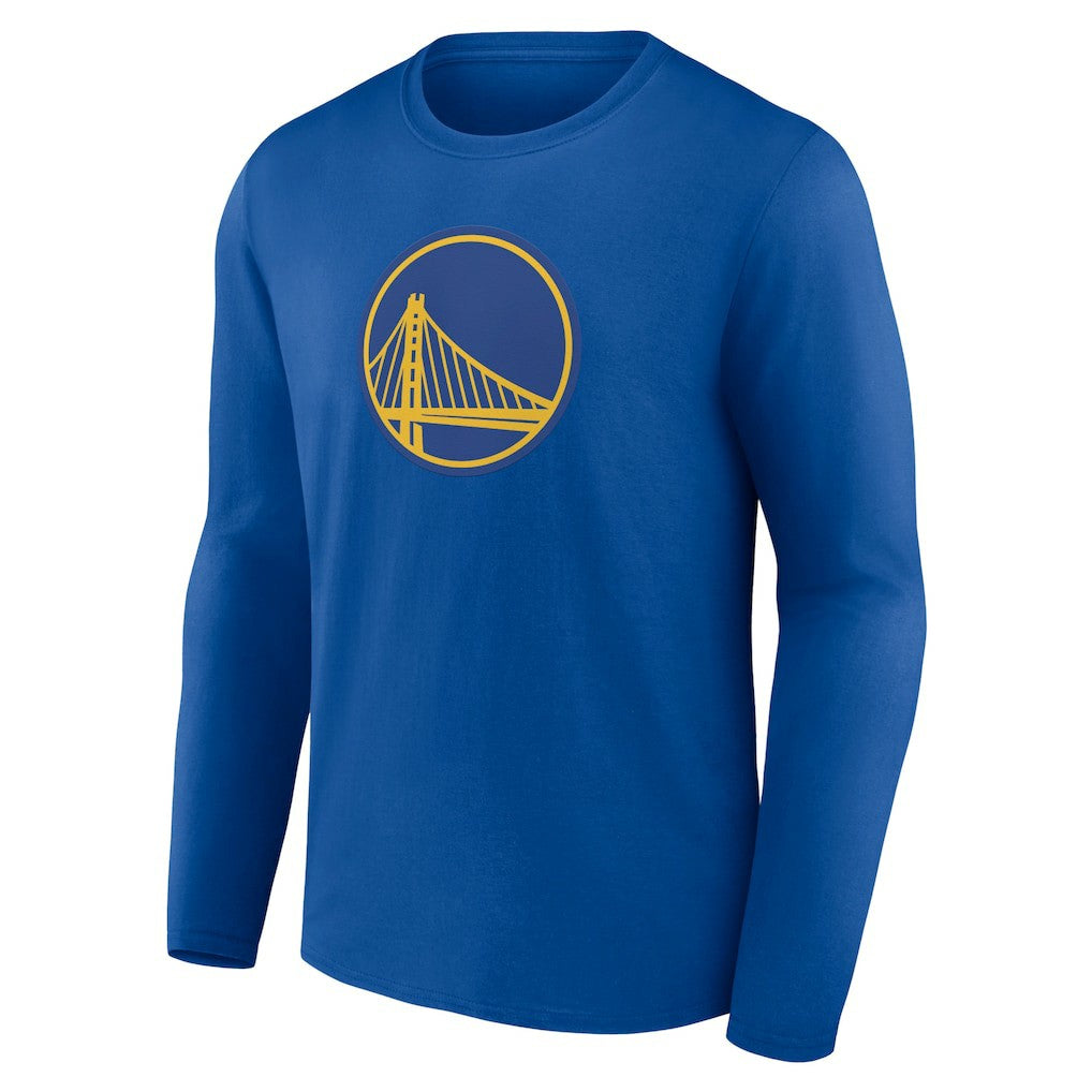 Golden State Warriors Alternate Logo Long Sleeve T-Shirt Royal - NBA