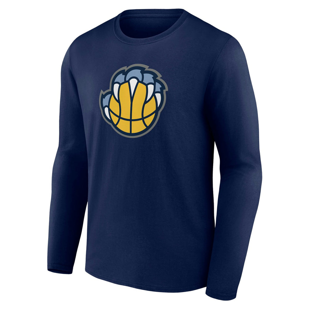 Memphis Grizzlies Alternate Logo Long Sleeve T-Shirt Navy - NBA