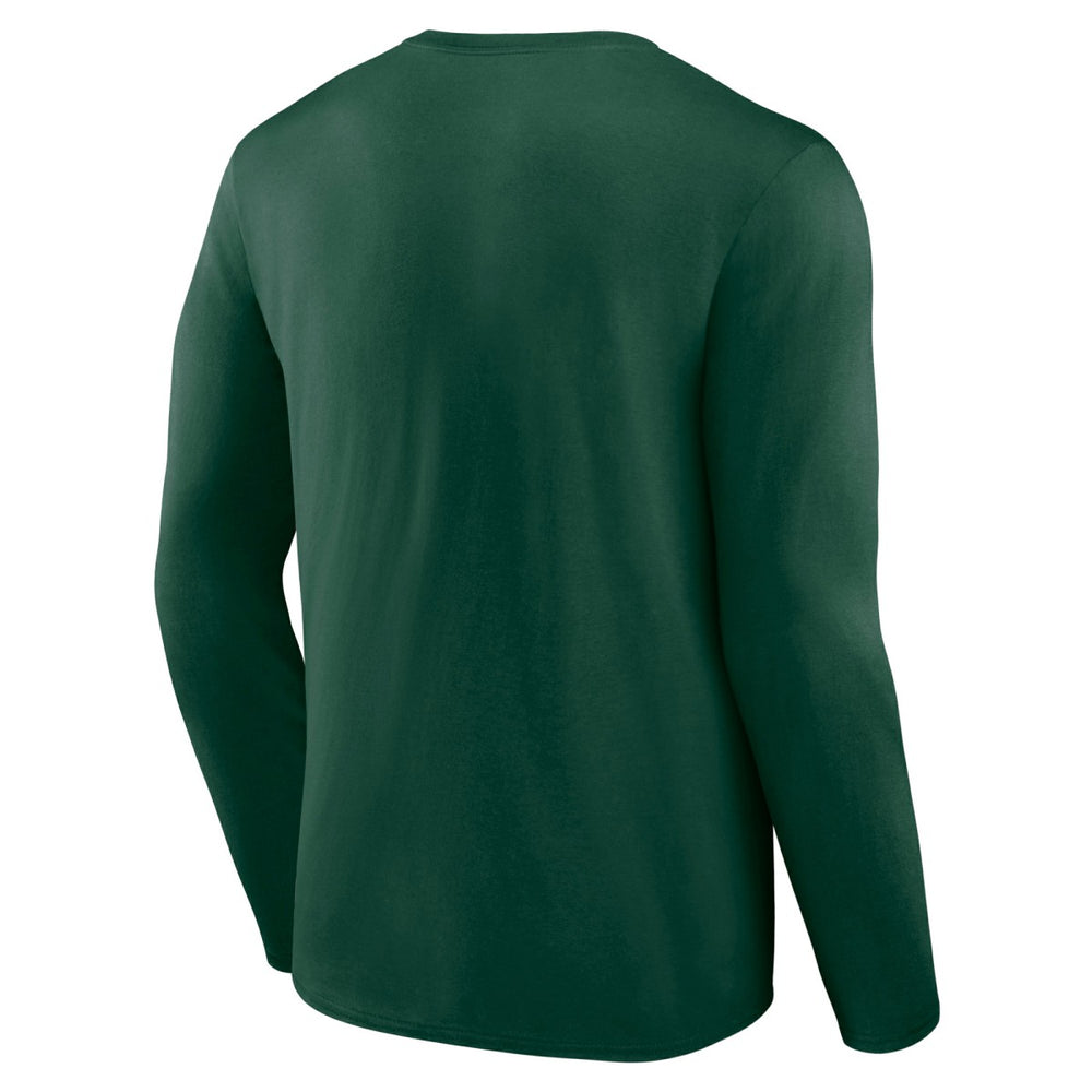 Milwaukee Bucks Alternate Logo Long Sleeve T-Shirt Green - NBA