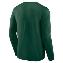 Milwaukee Bucks Alternate Logo Long Sleeve T-Shirt Green - NBA