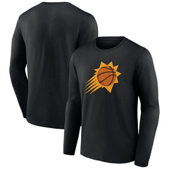 Phoenix Suns Alternate Logo Long Sleeve T-Shirt Black - NBA