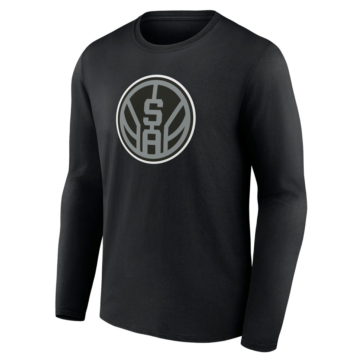San Antonio Spurs Alternate Logo Long Sleeve T-Shirt Black - NBA