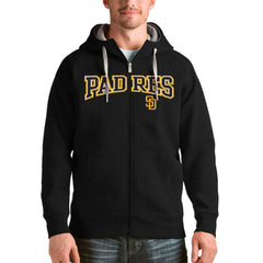 San Diego Padres Antigua Team Logo Victory Full-Zip Hoodie - MLB