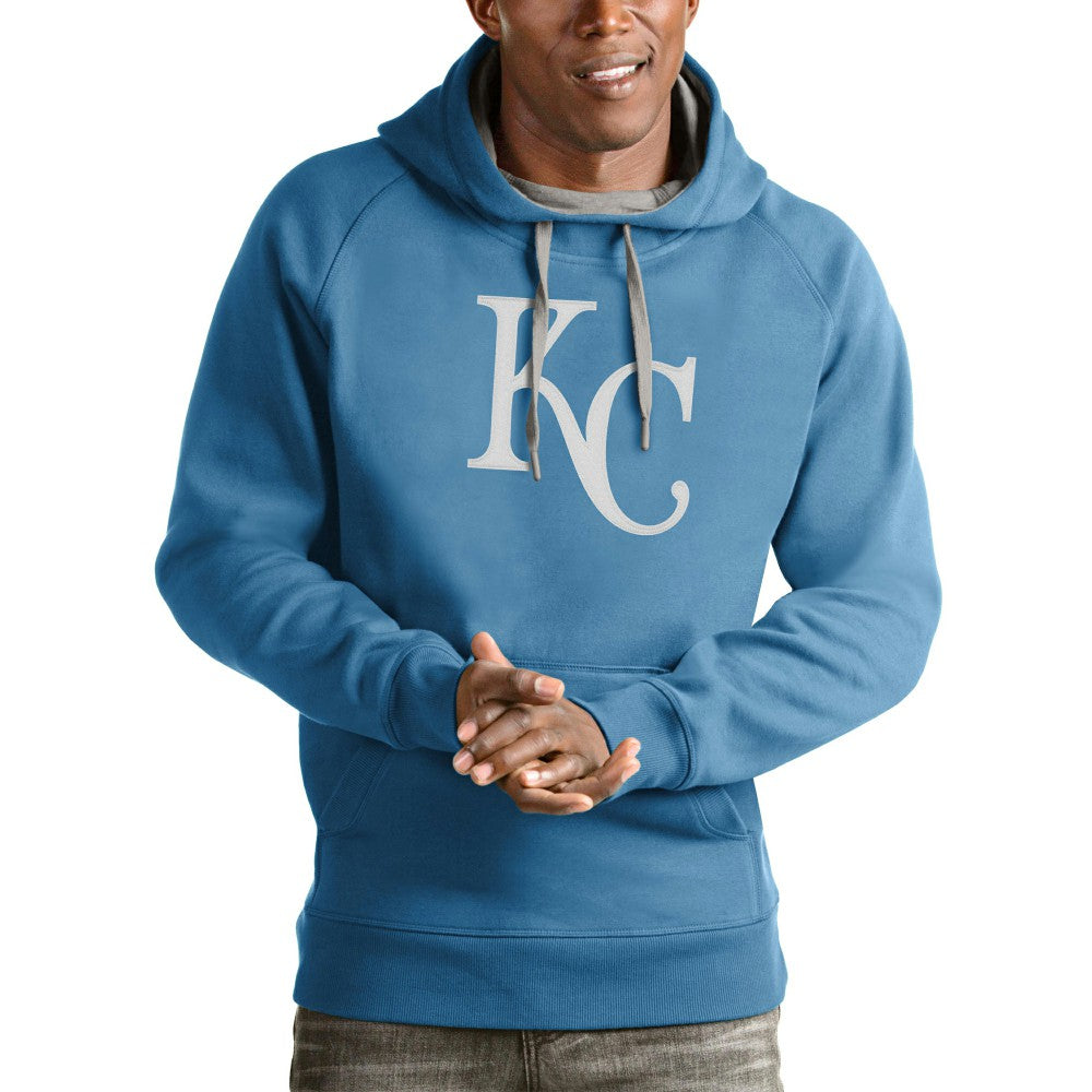 Kansas City Royals Antigua Victory Pullover Team Logo Hoodie - MLB
