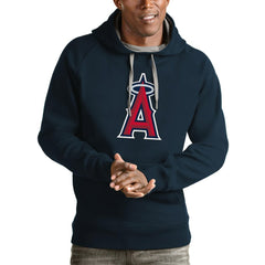 Los Angeles Angels Antigua Victory Pullover Team Logo Hoodie - MLB