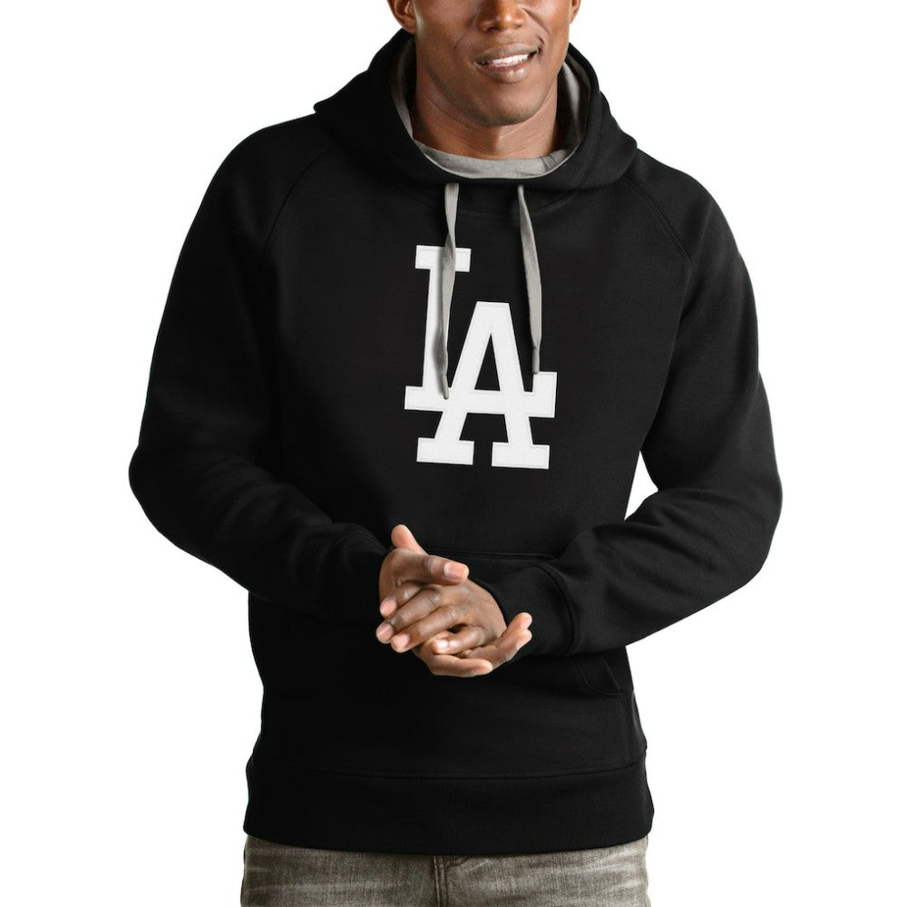 Los Angeles Dodgers Antigua Victory Pullover Team Logo Hoodie - MLB