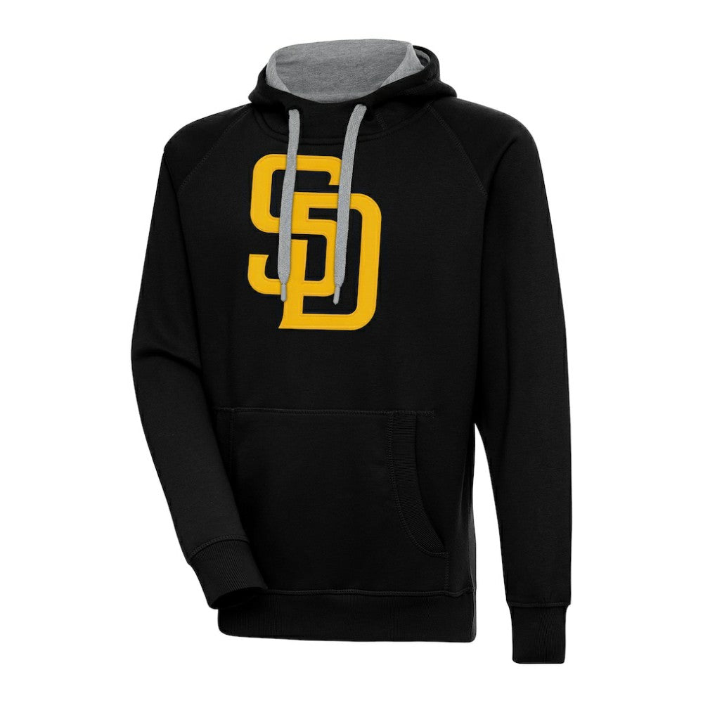 San Diego Padres Antigua Victory Pullover Team Logo Hoodie - MLB