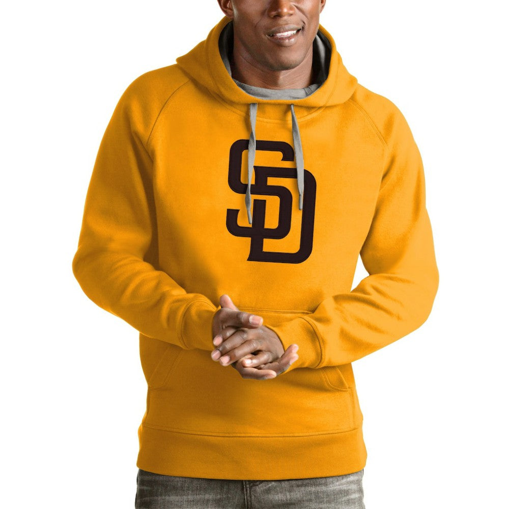 San Diego Padres Antigua Victory Pullover Team Logo Hoodie - MLB