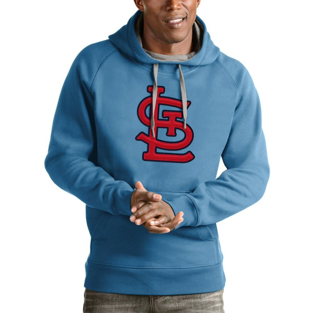St. Louis Cardinals Antigua Victory Pullover Team Logo Hoodie - MLB