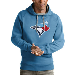 Toronto Blue Jays Antigua Victory Pullover Team Logo Hoodie - MLB