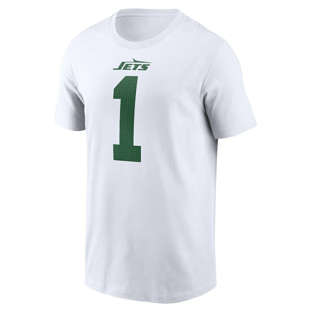 Ahmad Sauce Gardner New York Jets Legacy Player Name & Number T-Shirt White | Nike for Sale
