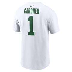 Ahmad Sauce Gardner New York Jets Legacy Player Name & Number T-Shirt White | Nike for Sale