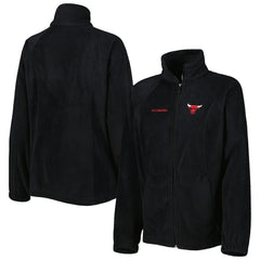 Chicago Bulls Women's Benton Springs Raglan Full-Zip Jacket Black - NBA
