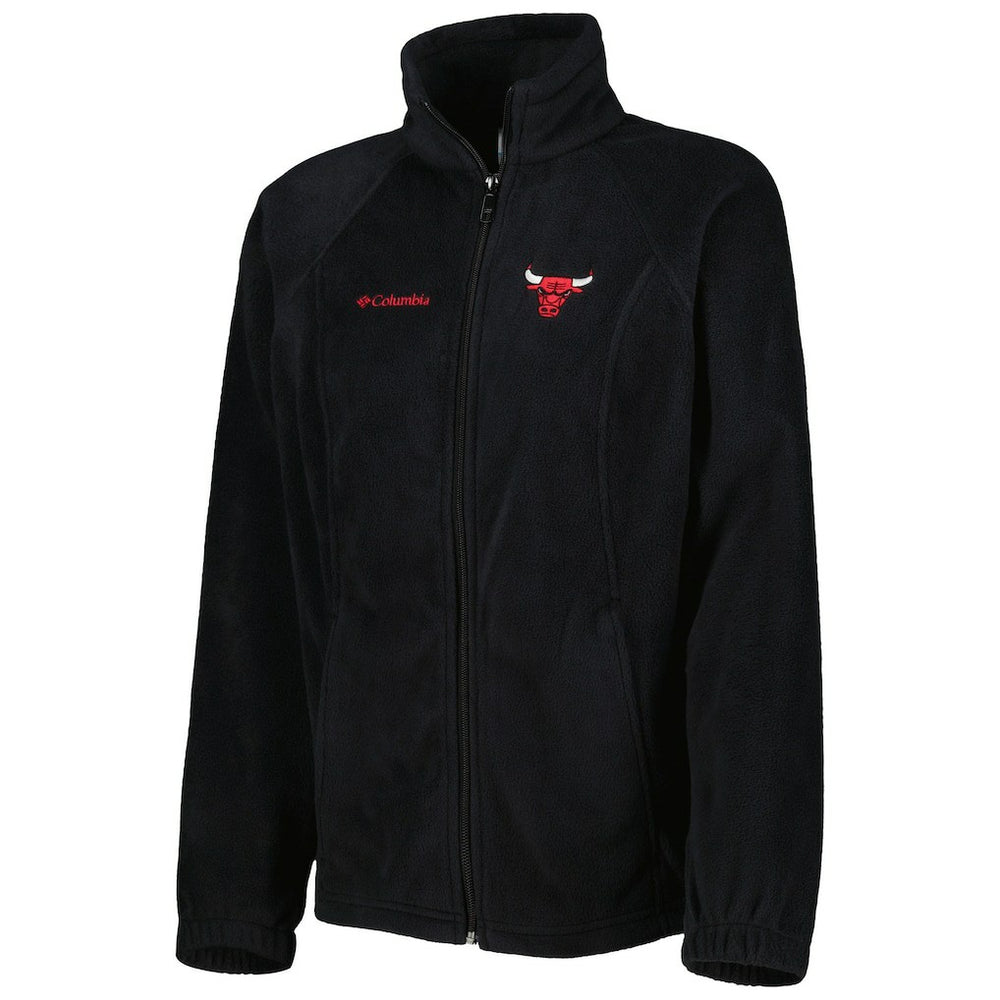 Chicago Bulls Women's Benton Springs Raglan Full-Zip Jacket Black - NBA