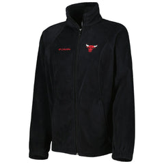 Chicago Bulls Women's Benton Springs Raglan Full-Zip Jacket Black - NBA