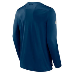 Seattle Kraken Fanatics Authentic Pro Long Sleeve T-Shirt - Deep Sea Blue - NHL