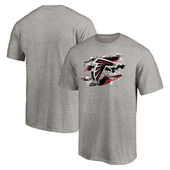 Atlanta Falcons True Color T-Shirt Heather Gray | NFL