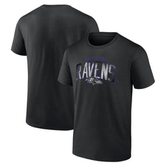 Baltimore Ravens Smoke Arch T-Shirt Black | NFL
