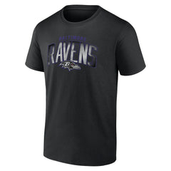 Baltimore Ravens Smoke Arch T-Shirt Black | NFL