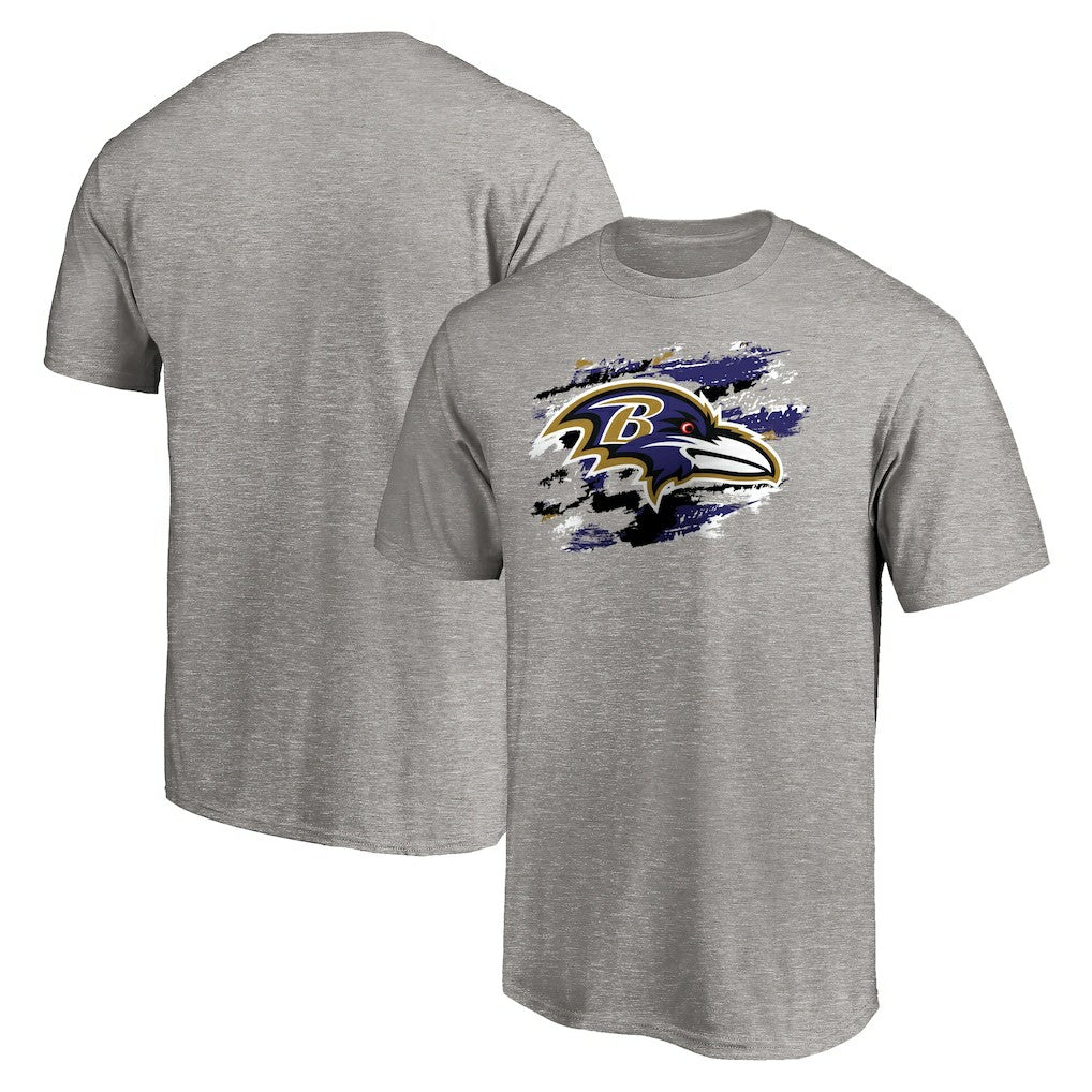 Baltimore Ravens True Color T-Shirt Heather Gray | NFL