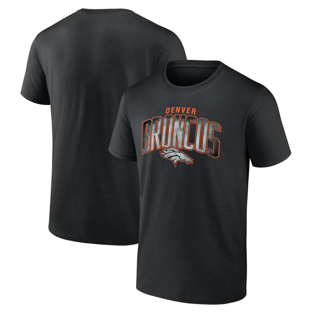 Denver Broncos Smoke Arch T-Shirt Black | NFL