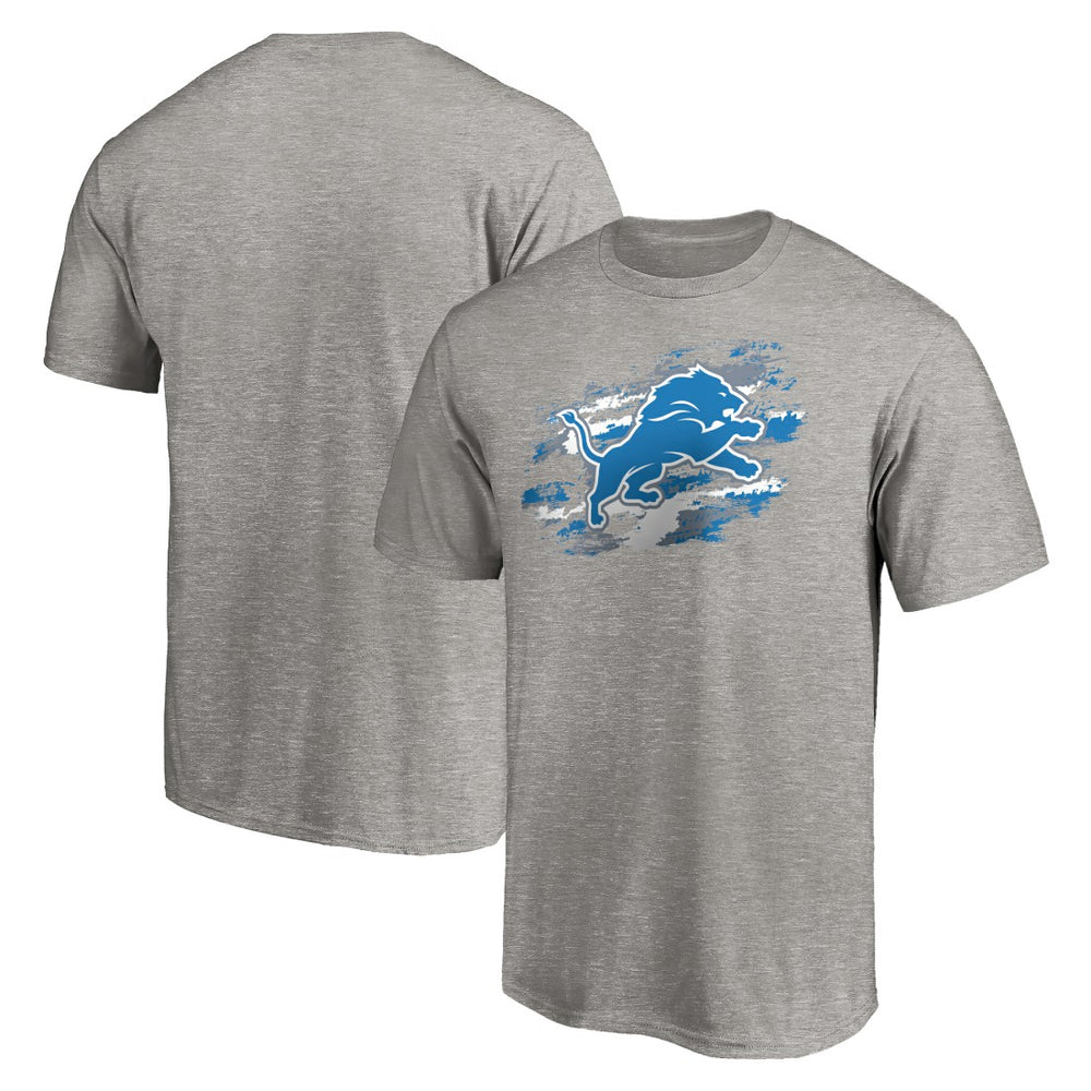 Detroit Lions True Color T-Shirt Heather Gray | NFL
