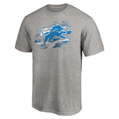 Detroit Lions True Color T-Shirt Heather Gray | NFL