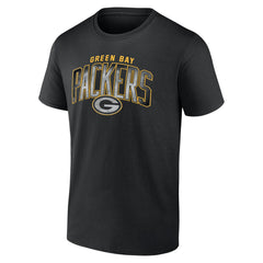 Green Bay Packers Smoke Arch T-Shirt Black | NFL