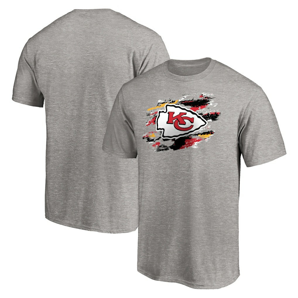 Kansas City Chiefs True Color T-Shirt Heather Gray | NFL