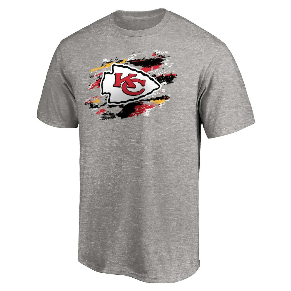Kansas City Chiefs True Color T-Shirt Heather Gray | NFL