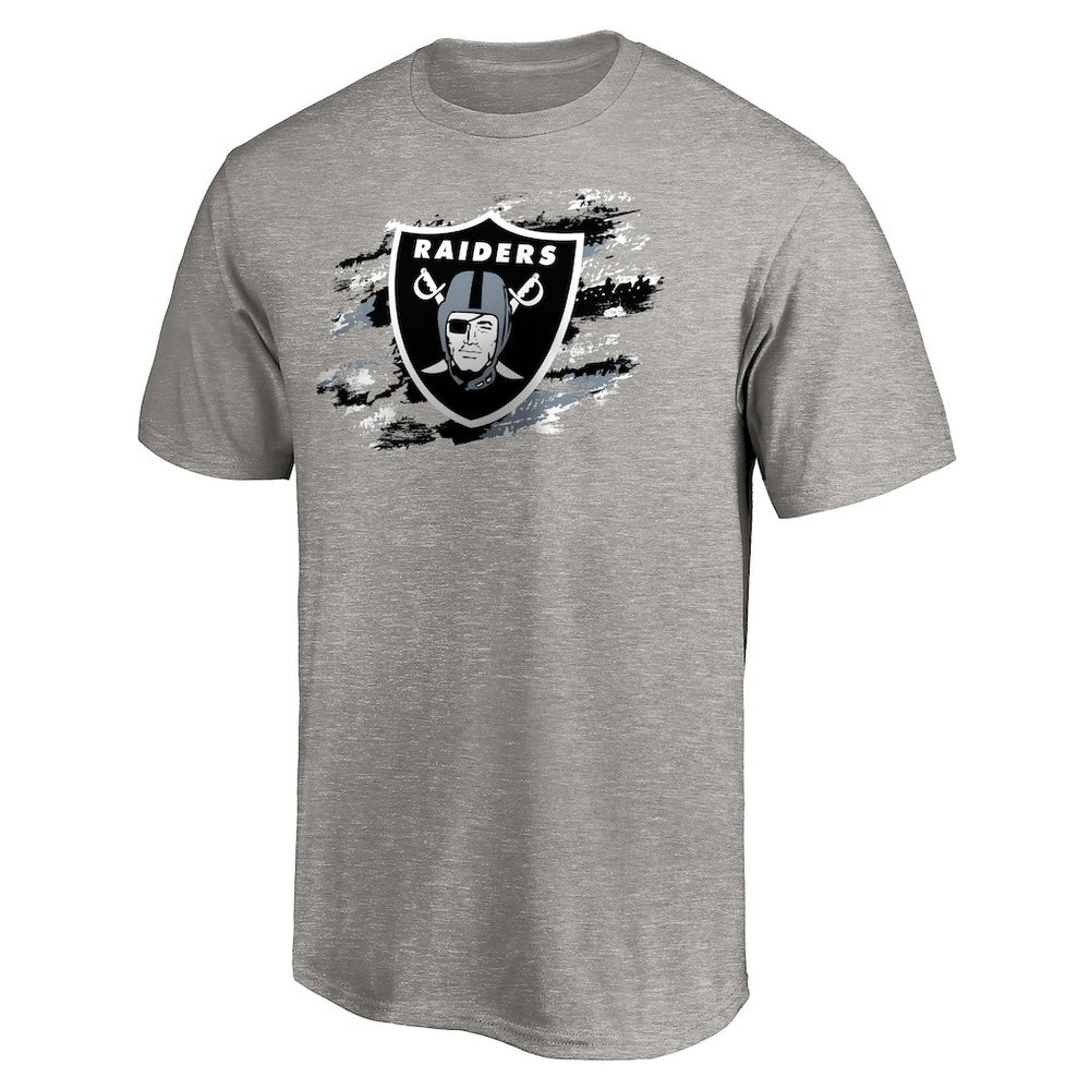 Las Vegas Raiders True Color T-Shirt Heather Gray | NFL