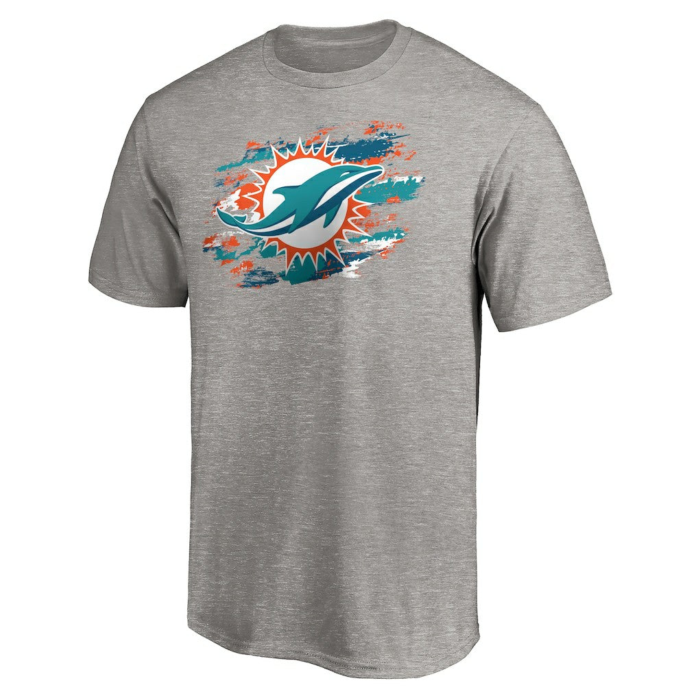 Miami Dolphins True Color T-Shirt Heather Gray | NFL
