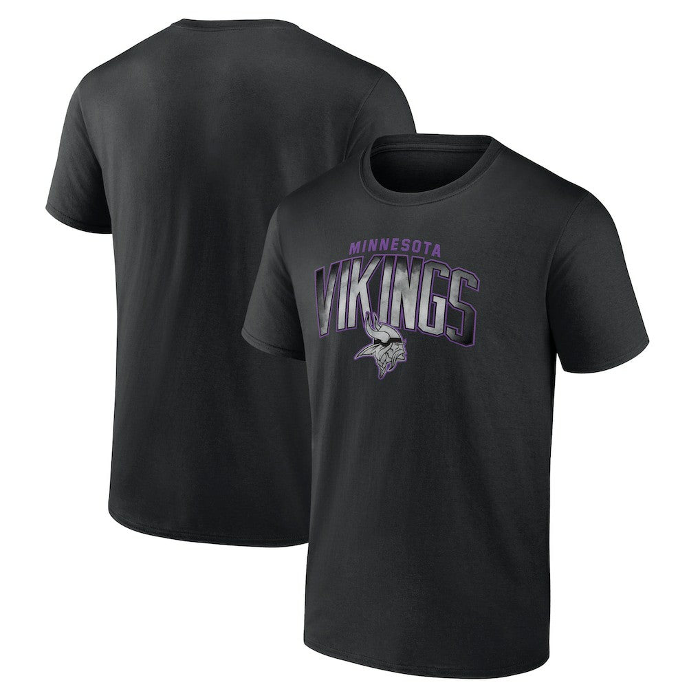 Minnesota Vikings Smoke Arch T-Shirt Black | NFL