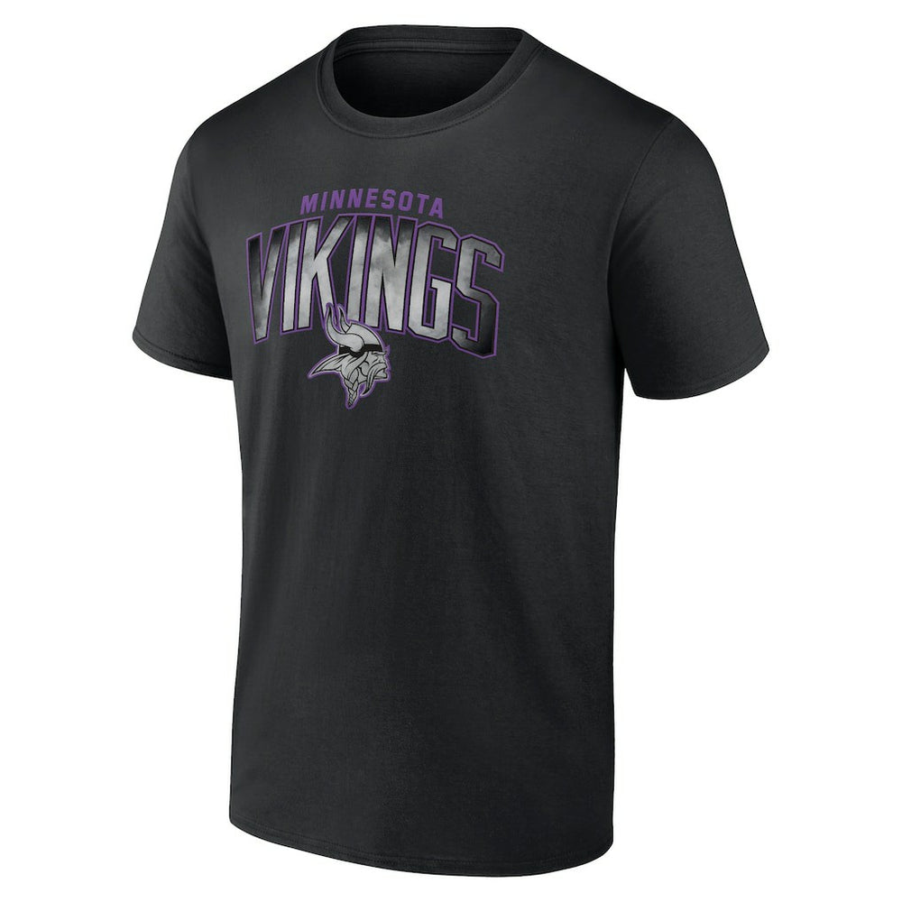 Minnesota Vikings Smoke Arch T-Shirt Black | NFL