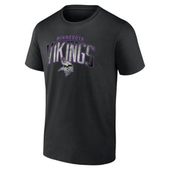 Minnesota Vikings Smoke Arch T-Shirt Black | NFL