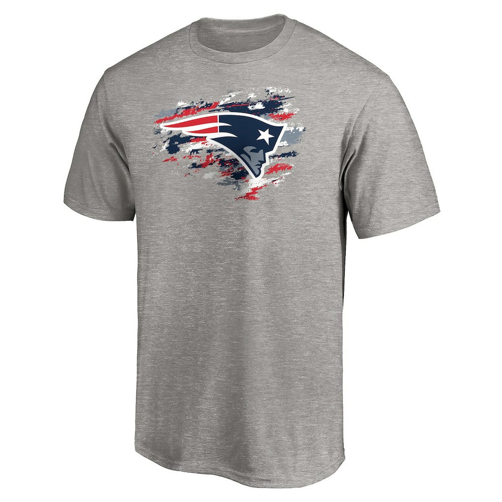 New England Patriots True Color T-Shirt Heather Gray | NFL