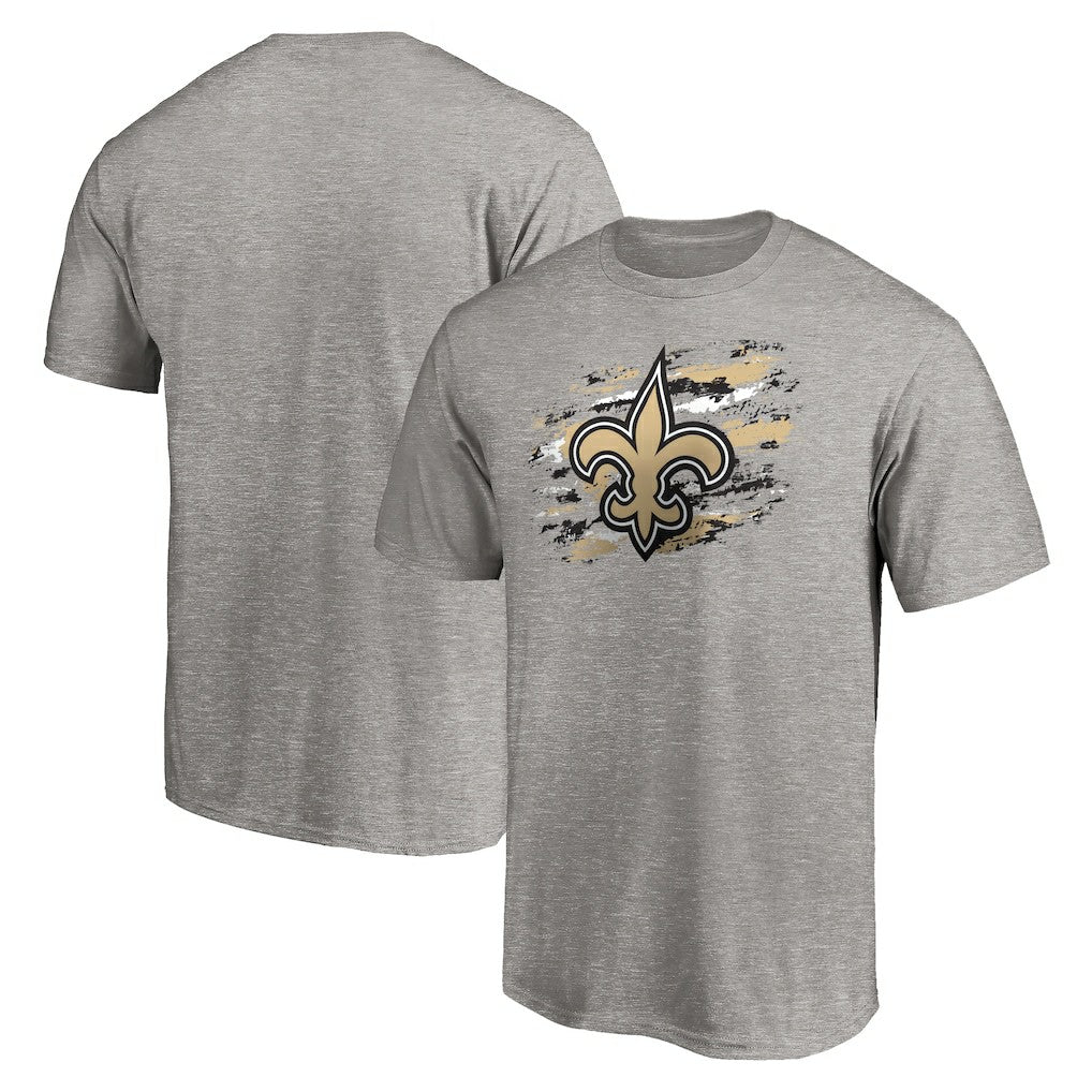 New Orleans Saints True Color T-Shirt Heather Gray | NFL