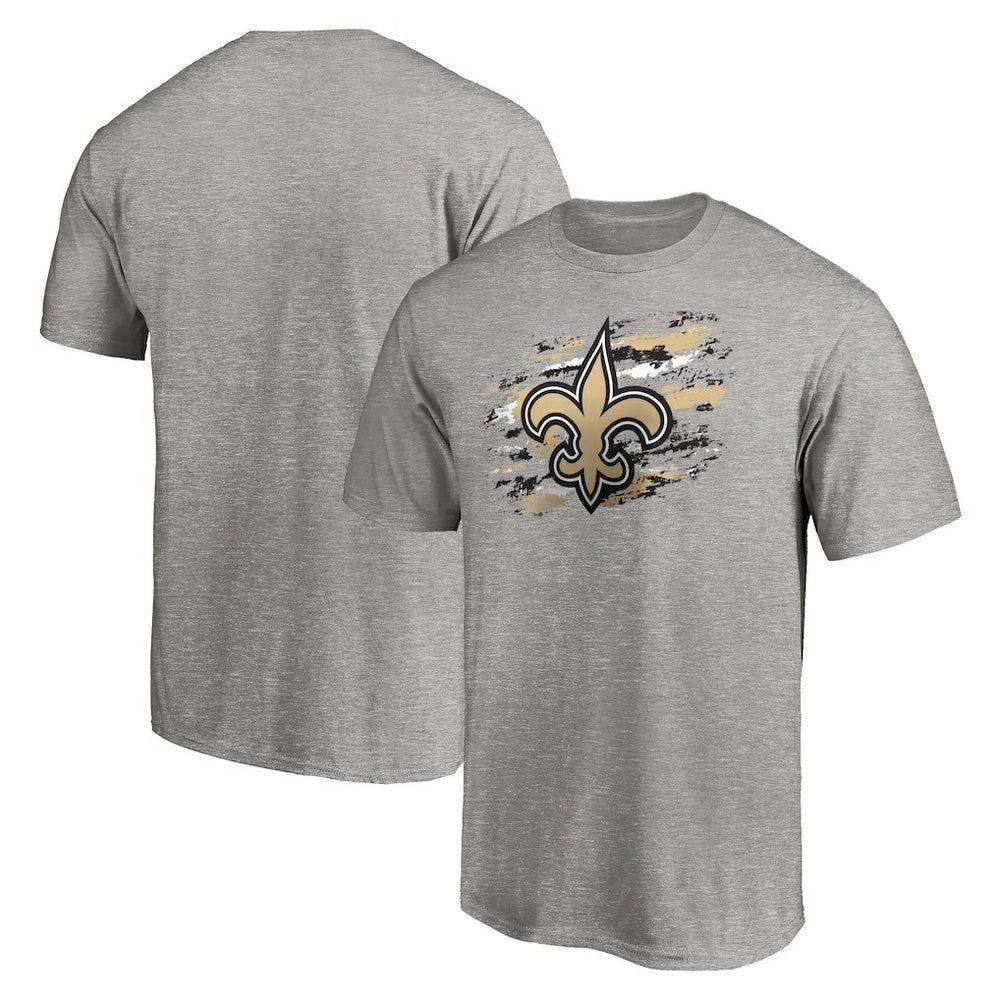 New Orleans Saints True Color T-Shirt Heather Gray | NFL