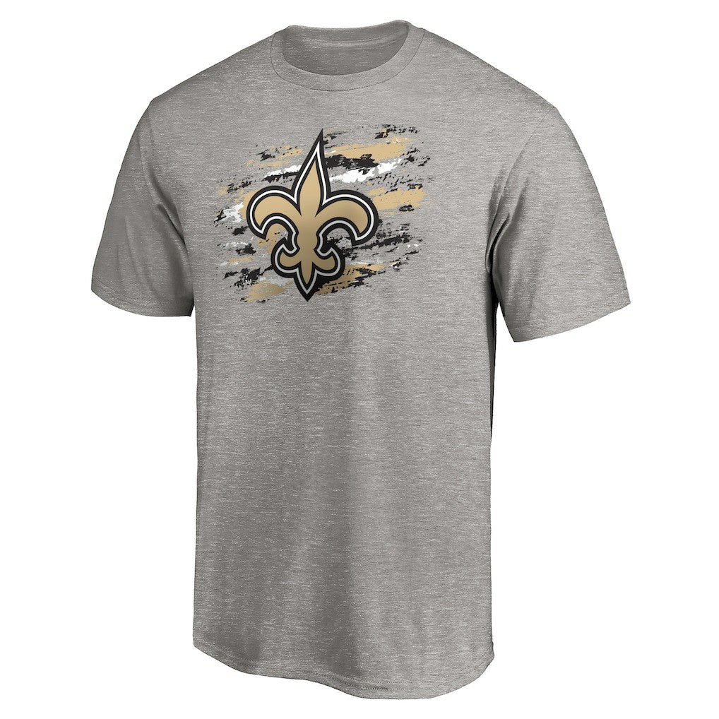 New Orleans Saints True Color T-Shirt Heather Gray | NFL